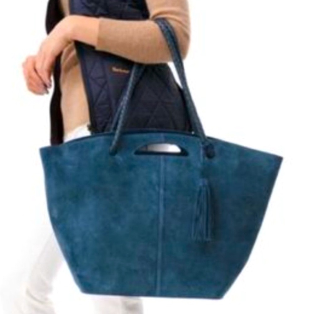 Neely & Chloe No 33 Large Suede Market Tote